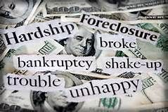 Foreclosure, Credit Card Debt, Medical Bills, Seco