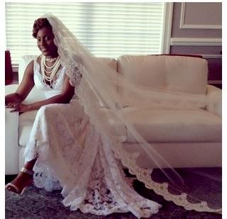 One of our Brides. Beautiful and elegant