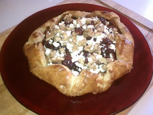 This is my Apple Gelette with caramelized apples c