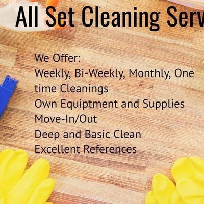 Avatar for All Set Cleaning Services