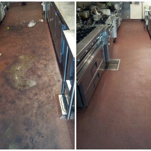 Commercial Cleaning for a Restaurant