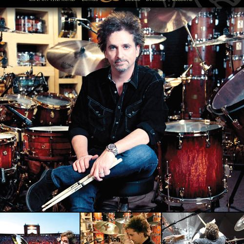 DVD cover design for the drummer of Styx, Todd Suc