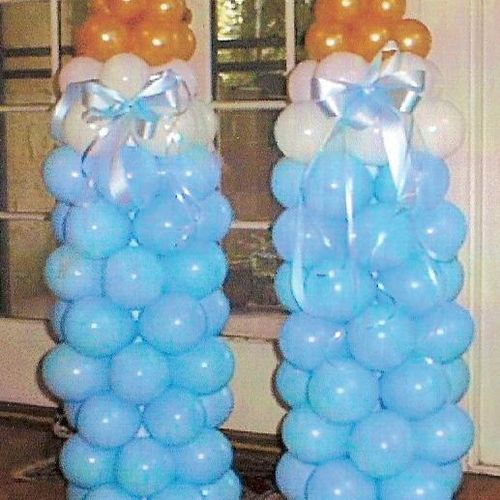 Baby Bottle balloon decor