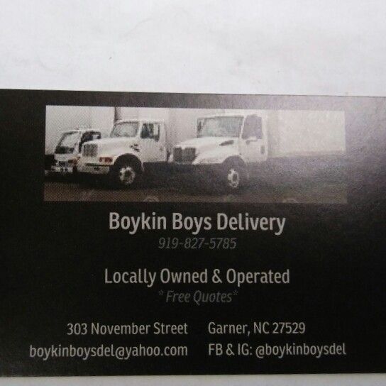 Boykin Boys Delivery