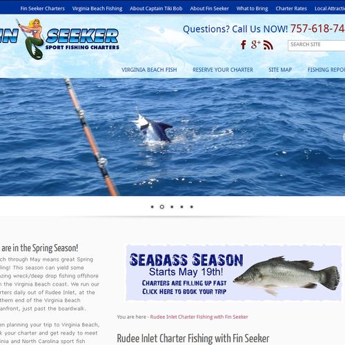 Fin Seeker Fishing Charters, Virginia Beach, VA
ht