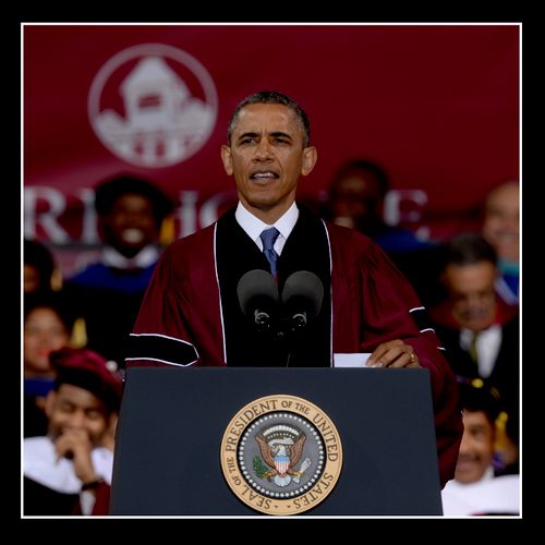 SPEAKER - President Obama Speaking at Morehouse Co