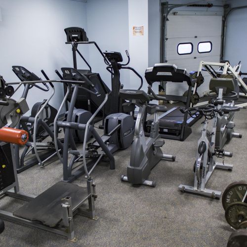 We have a selection of cardio equipment.