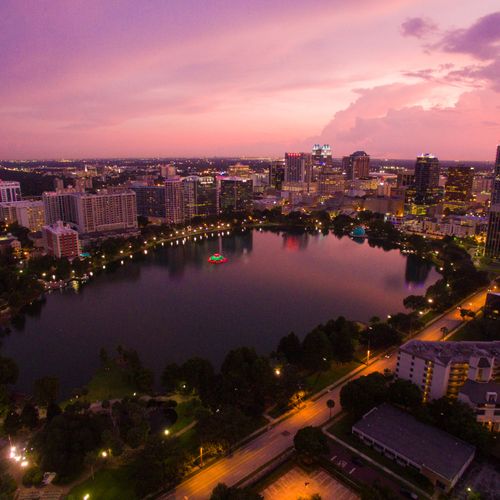 Orlando Skyline at Night