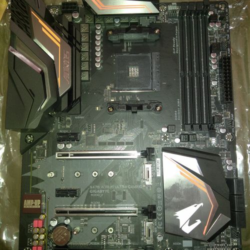 Installed this nice motherboard for a long time cu