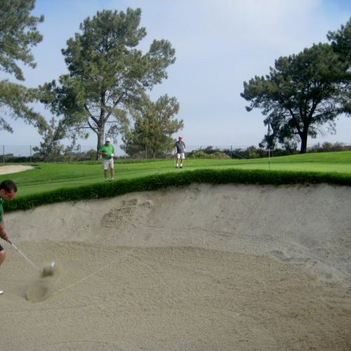 Learn how to get the ball out of the bunker the fi