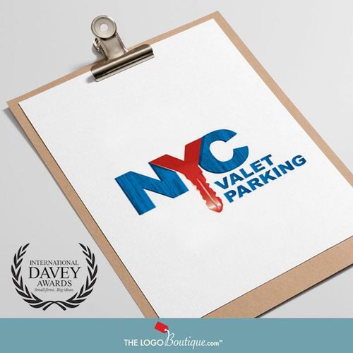 Davie Award winner logo for NYC valet