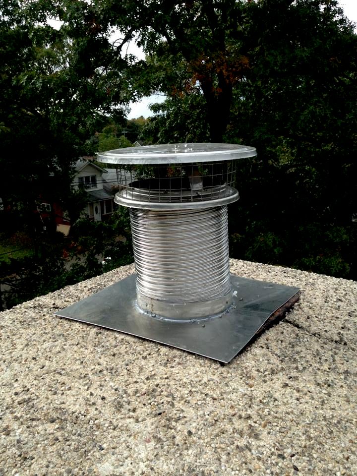 Chimney cap and Liner