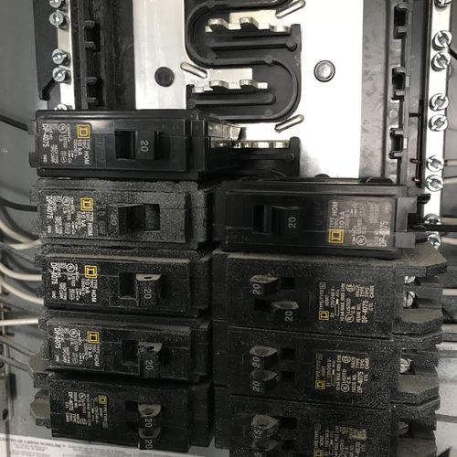 100 amp panel I installed.