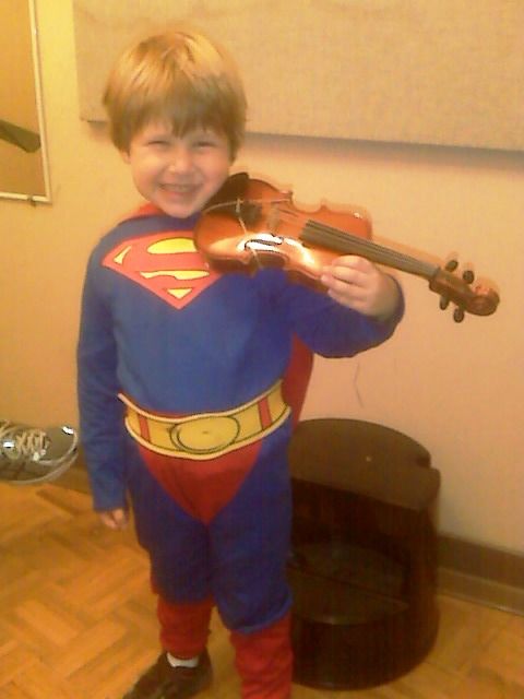Standard lesson attire for the morning of Hallowee