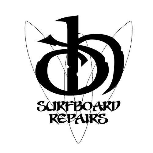 DingKing Surfboard Repair Logo
