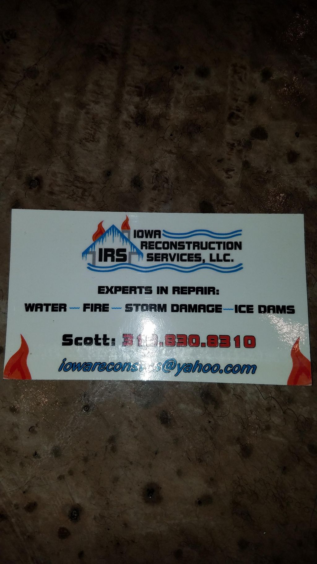Iowa Reconstruction Services, LLC