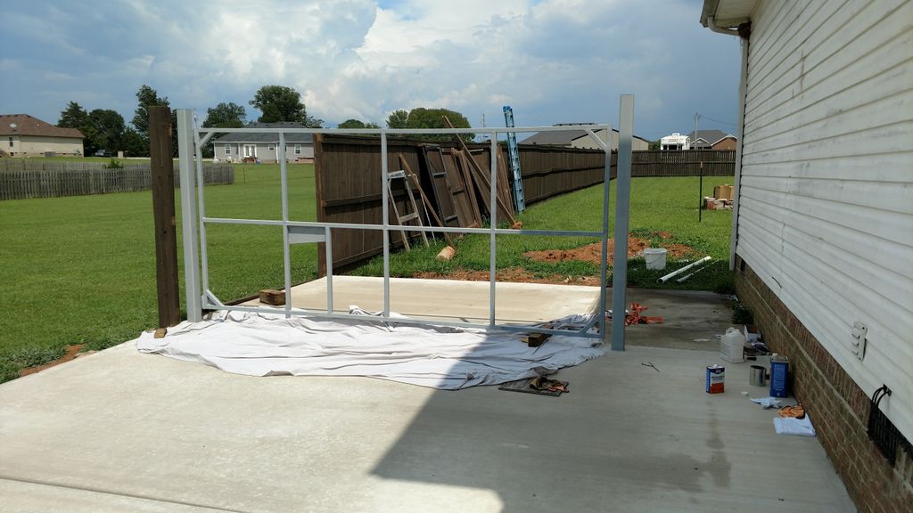 custom 15ft gate install