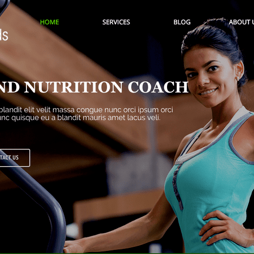 Health Coach Website
