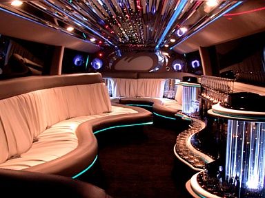 Hummer megastretch interior!