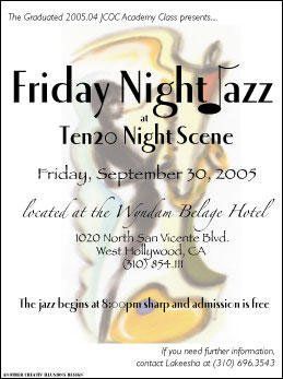 Impromptu Jazz (flyer)