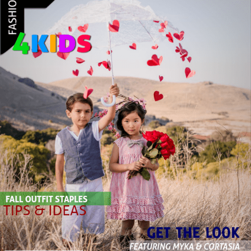 COVER FOR FASHION ODDS 4KIDS MAGAZINE. PHOTO BY NA