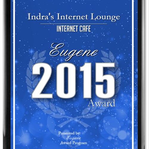 2015 Eugene Award -  Recognized as the best of loc