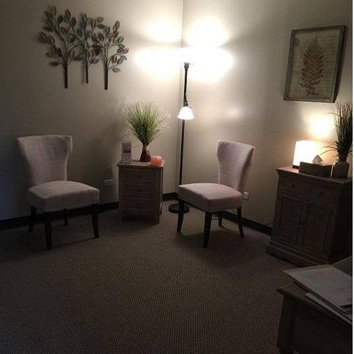 Hypnotherapy Office waiting room