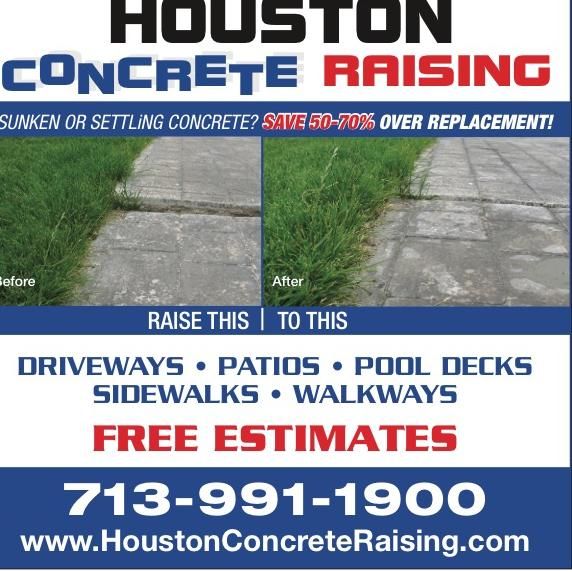 Houston Concrete Raising