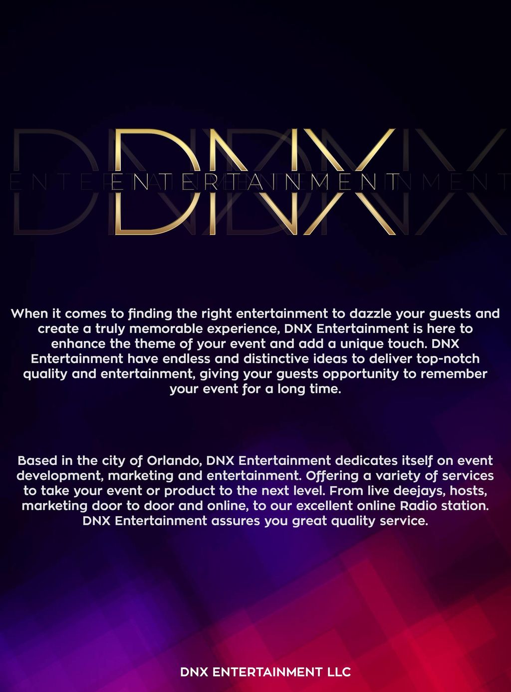 Dnx Entertainment