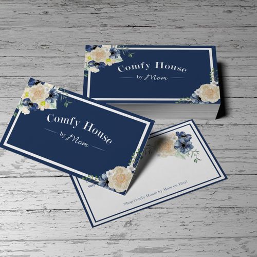 Logo and business card design for Comfy House By M