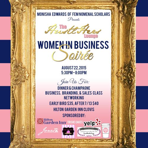 Event Flyer for Women In Business Soiree