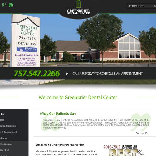 Greenbrier Dental Center, Chesapeake, VA
http://ww
