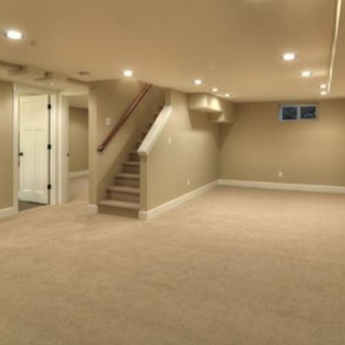Basement recently finished