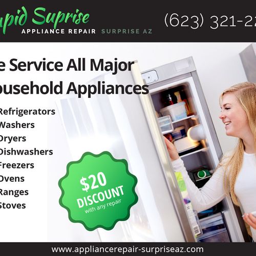 We Service All Major Household Appliances
http://w