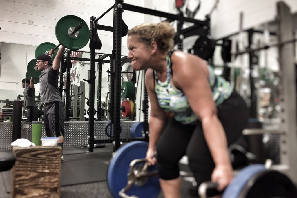 Getting stronger with Trap Bar Deadlifts.