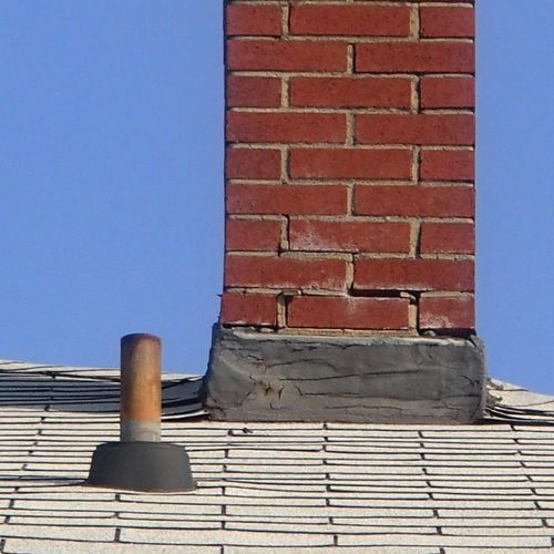 Chimney grout failure