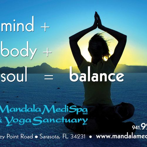Mandala Med-Spa - print ad