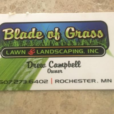 Avatar for Blade of Grass Lawn and Landscaping Inc