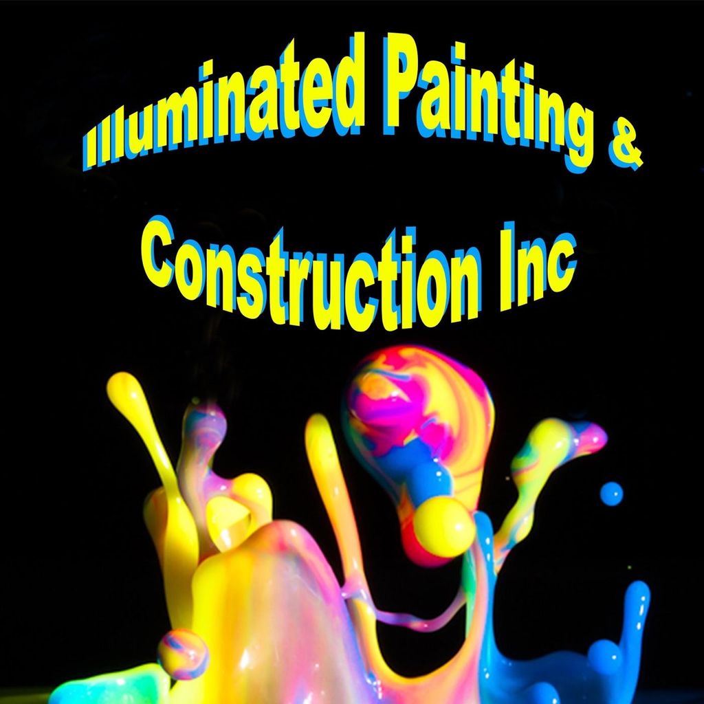 Illuminated painting and construction