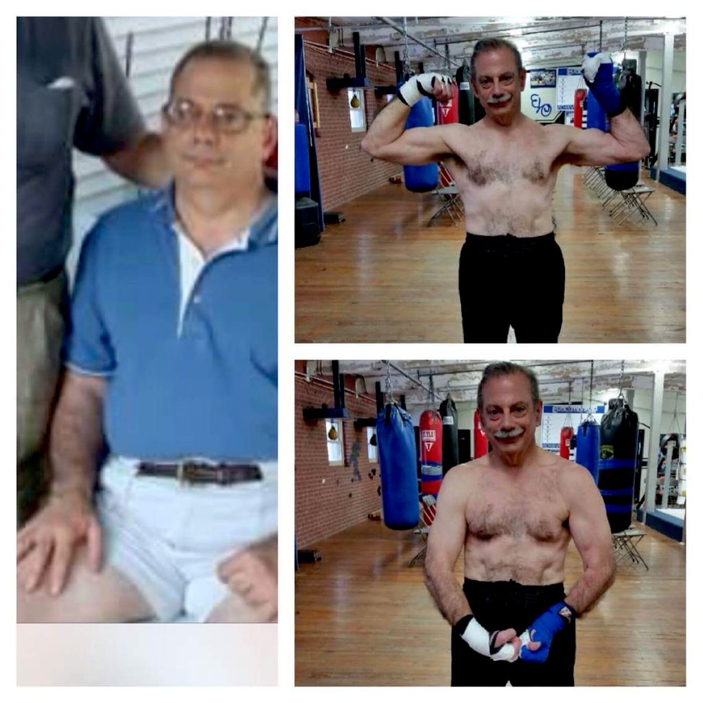 Before and after . 