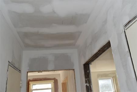 Hallway finished in older home