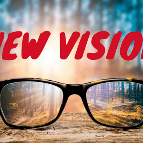 Coaching helps you see with new vision.