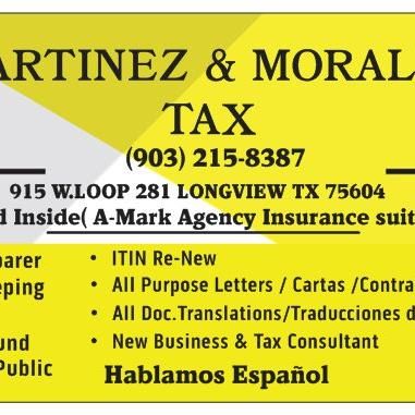 Martinez & Morales Tax