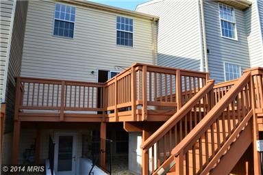 Beautiful Deck on home I sold in Alexandria, VA