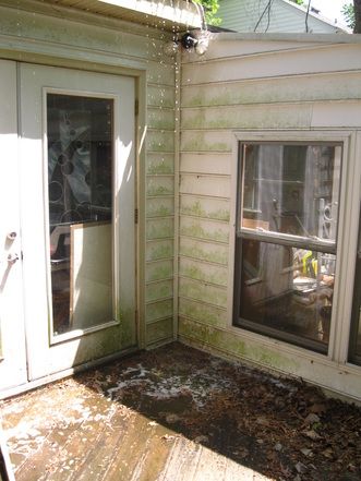 powerwashing- BEFORE