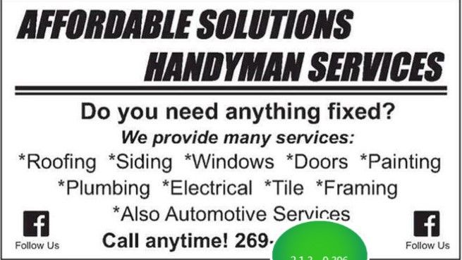 Affordable Solutions Handyman Services