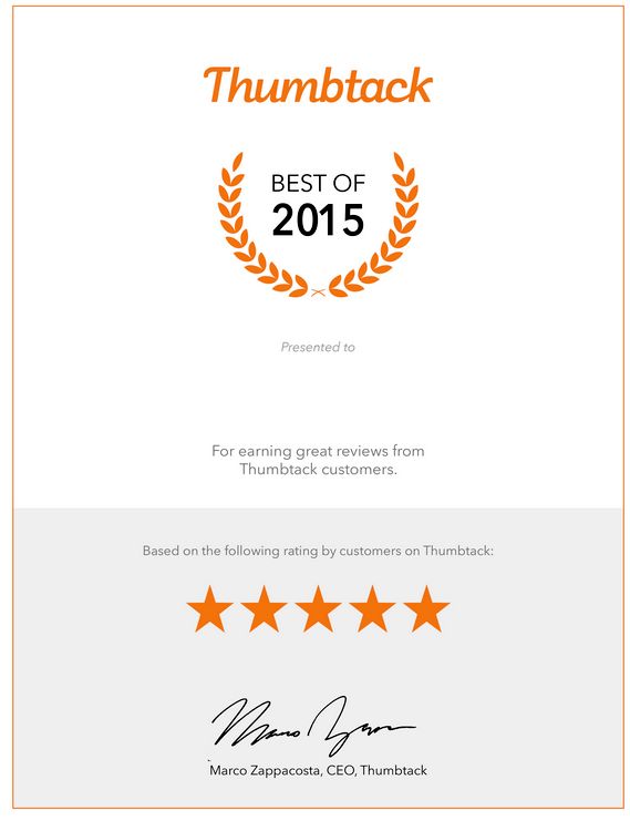 We were awarded Best flooring store in the area.