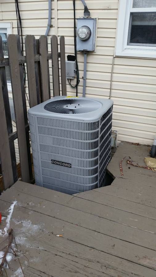 2,5 ton heatpump install