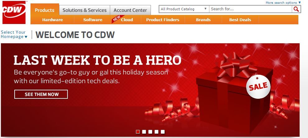 CDW for the software licensing needs.