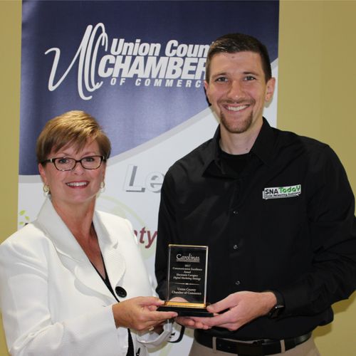 Our client (Union County Chamber of Commerce) rece